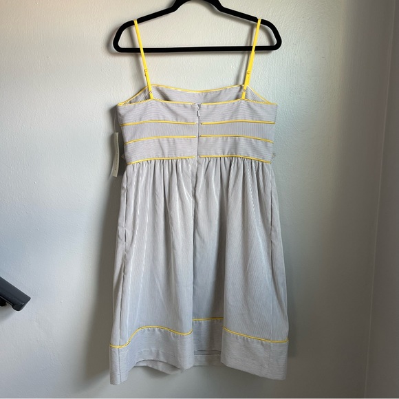 NWT Vintage Y2K Maggy London Stripped Baby Doll Dress - Picture 3 of 7